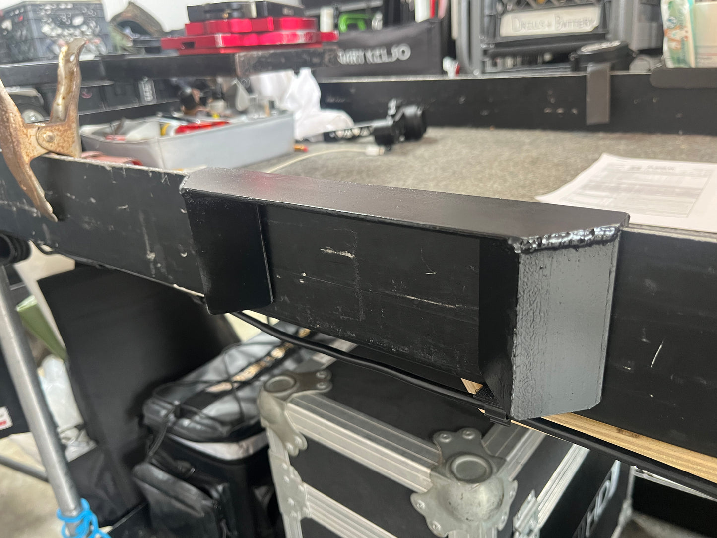 Camera Cart Wheel Chock
